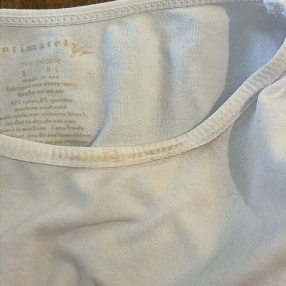 Free People Clean Lines Tee Bodysuit M/L - Picture 7 of 7